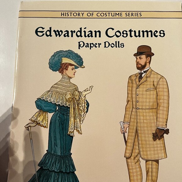 Paper Dolls‎ – Edwardian Costumes (2001) – History of Costume Series - Picture 1 of 7